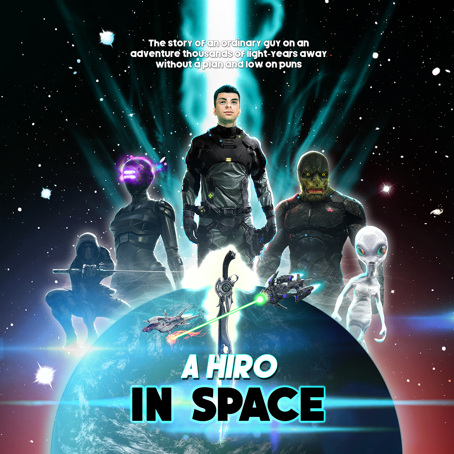 Book Cover: A Hiro in Space